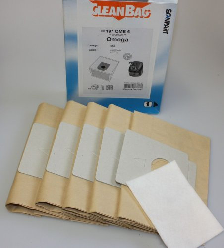 Cleanbag Staubsaugerbeutel 197OME6 für Omega Galant, ETA
