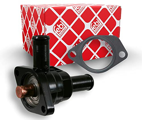 febi bilstein 22059 Thermostat mit Dichtung, 1 Stück | Kompatibel mit: CITROËN JUMPER I Bus, JUMPER I Kasten, JUMPER I Pritsche/Fahrgestell, PEUGEOT BOXER Bus, BOXER Kasten