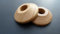 x2 (OC) Oak Lacquered Pipe Covers/Rad Rings/Pipe Rose/Collar- 15mm