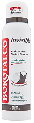 Invisible Dedorant Anti-Flecken Deo Ohne Alkohol 150Ml