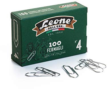 Leone dell'Era 199931 Heftklammern, groß, verzinkt, 32 mm, 100 Stück
