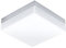 EGLO LED Außen-Deckenlampe Sonella, 1 flammige Außenleuchte für Wand und Decke, Deckenleuchte aus Kunststoff, Farbe: Weiß, IP44