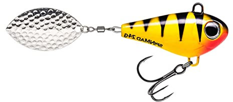 SpinMad Jigmaster 24g Jig Spinner - Bleikopfspinner, Farbe Lieblingsköder:Lemon Tiger