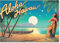 Pacifica Island Art Kühlschrank Magnet mit Hawaiianischem Motiv - Aloha Hawaii (Moon) von Kerne Erickson