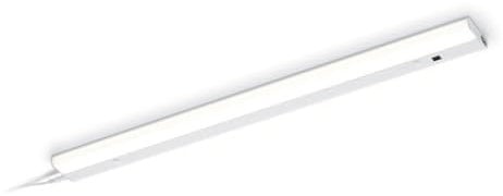 Trio Leuchten LED Unterbauleuchte 273271801 Simeo, Aluminium weiß, 15.5 Watt LED, mit Bewegungssensor