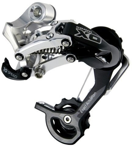SRAM Schaltwerk X.0 10-Fach, Silber, 20 x 10 x 10 cm