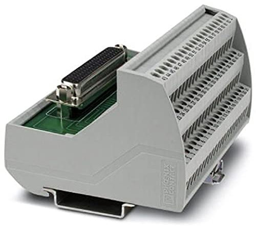 PHOENIX CONTACT VIP-3/SC/HD62SUB/F Varioface-Modul mit Schraubanschluss und D-Sub-Miniatur-Sockelstreifenschienen mit hoher Dichte, 62 Positionen, 180mm Modulbreite
