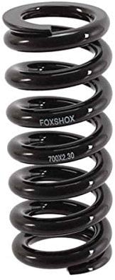 Fox Stoßdämpferfeder hinten, Stahl, 700 x 5,0-5,7 cm Hub