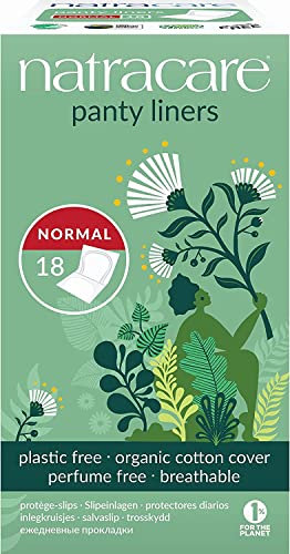 Natracare Panty Liner, Normal, Wrapped, 18 ct - 3 Pack