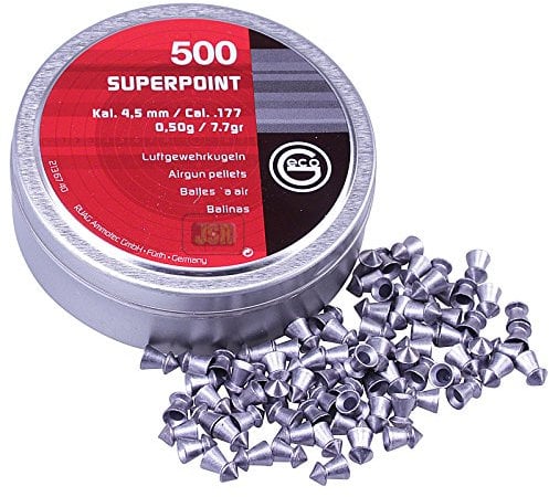 geco SUPERPOINT Diabolo 4.50mm 0.50g/7.70gr (500pz)