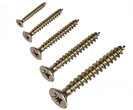 5mm x 50mm POZI Screws - Chipboard Screws - Wood Screws - Box of 200