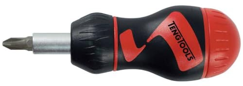 Tengtools mdr908s Schraubendreher-Satz Bithalter 1/4 99 mm, mit Ratsche und Magnet