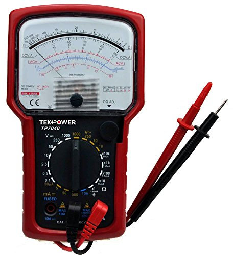 Tekpower TP7040 Multimètre analogique 20 gammes AC/DC Général PU