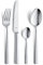 Amefa Ventura Besteck Set 6 Personen, 24-teilig, Edelstahl 18/0, rostfrei und spülmaschinenfest, mattierte Oberfläche, Zeitloses Besteckset 6 Personen