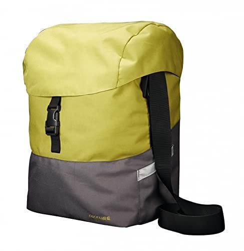 Racktime Unisex – Erwachsene Mare Fahrradlenkertasche, grau, 1size