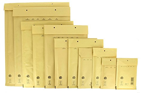 AirPro Luftpolstertasche Größe B18 (370x290x5mm) haftklebend braun 80g FSC 100 Stück