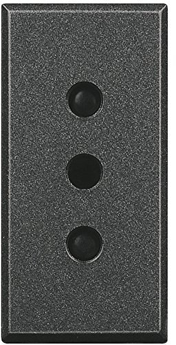 Presa Axolute Scuro - Hs4113-2P+T 10A 250V