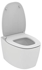 Ideal Standard Toilet wall mounted and seat normal, dea Aquablade