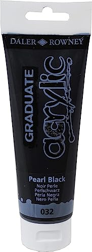 Graduate Acryl, 120 ml, Perlschwarz