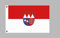 Flagge 90 x 150 : Unterfranken