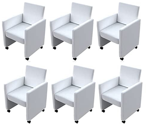 vidaXL 6 Cocktailsessel Sessel Stuhlgruppe Sitzgruppe Esszimmerstühle Stuhl Stühle