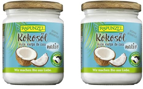 Rapunzel Bio Kokosöl nativ HIH (2 x 216 ml)