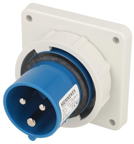 Mennekes 826 – Klinke gerade 16 A 3 polig 230 V Farbe