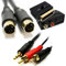 kenable Laptop Zum Scart TV Kit SVHS Zum Scart Mit Audio Anschlusskabel 10 m [10 Meter]