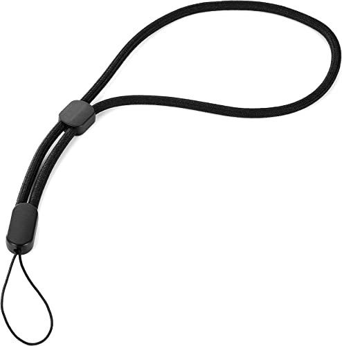 POPPSTAR Verstellbare Handschlaufe für Handy, Kamera, USB-Stick, Schlüssel, Action-Cam (reißfest & dünn) Praktische multifunktionale Trageschlaufe