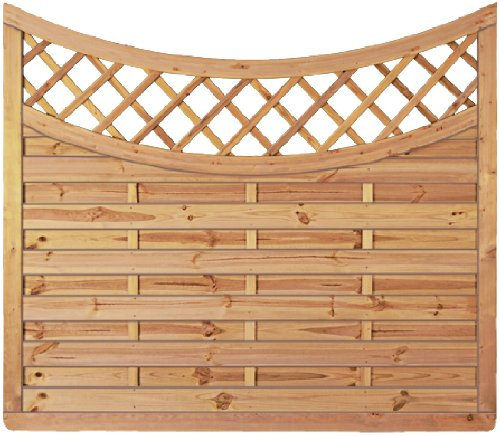 GreenSeason Lamellenzaun Rankzaun London B180 x H160/140 cm.