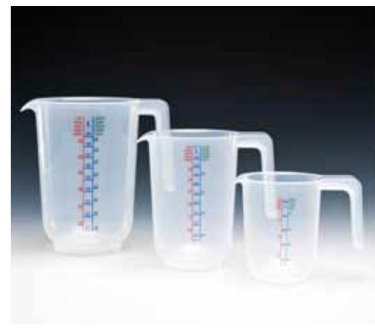 Messbecher bedruckt 3er Set