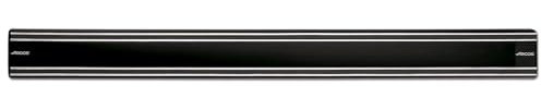 Arcos Magnet - Cremagliera Magnetica Porta Coltelli Magnetico - Fatto di PVC, Steel e ABS 500 x 45 mm Colore Nero