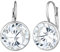 Elli Ohrringe Damen Tropfen Glamour Elegant mit Zirkonia Kristalle in 925 Sterling Silber