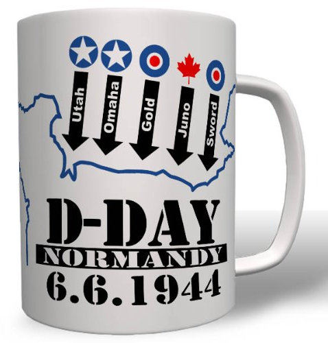 D-Day Normandy - Tasse Becher Kaffee #2502