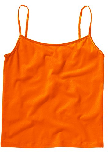 Bella Canvas Womens/Ladies Cotton Spandex Camisole Top (L) (Orange)