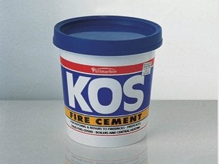 Everbuild EVBKOSBLK2K 2Kg KOS Fire Cement - Black