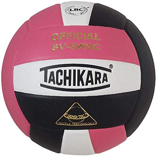 Tachikara Composite Volleyball Pink/Weiß/Schwarz
