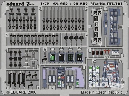 Eduard Accessories Merlin EH-101 für Italeri-Bausatz