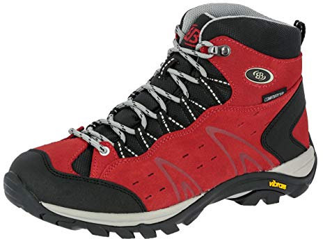 Brütting Femme Mount Bona High Chaussures de Randonn e Hautes, Rouge, 37 EU Large
