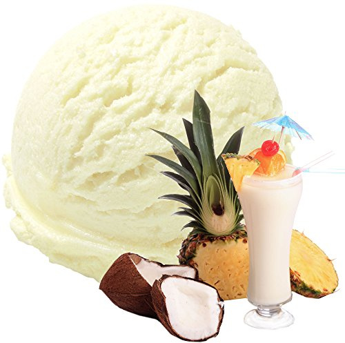 Pina Colada 1 Kg Gino Gelati Eispulver Softeispulver für Ihre Eismaschine