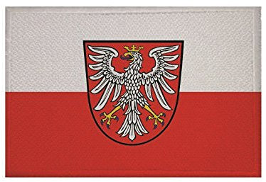 U24 Aufnäher Frankfurt Fahne Flagge Aufbügler Patch 9 x 6 cm