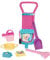 Wader 77970 - DISNEY Frozen Sandspielzeug Set mit Caddy, 8 Teile, ca. 24,5 x 22,5 x 59 cm, mehrfarbig, ideal als Geschenk zum Geburtstag, zu Ostern oder Weihnachten zum phantasievollen Spielen