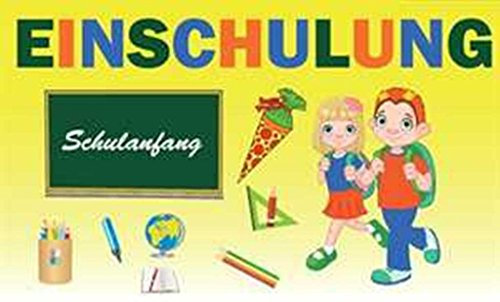 FRIP - Einschulung ABC Schützen Fahne 1,50 x 0,90m Flagge Fahnen mit 2 Ösen 4548