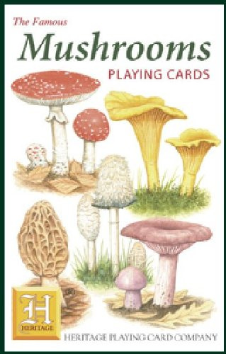 Mushroom varieties Playing Cards