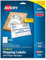 Avery Versandetiketten mit Papierquittungen und TrueBlock-Technologie für Tintenstrahldrucker, 14,8 x 19,1 cm, 25 Stück (8127), Weiß