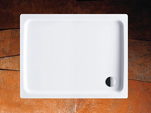 Kaldewei Stahl-Duschtasse, Ambiente DUSCHPLAN 554 – 1 Antislip 750 x 800 x 65 mm alpinweiss