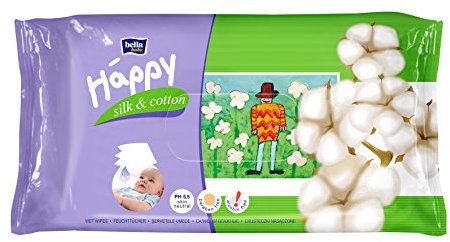 BELLA Feuchttücher Seide & Cotton NF