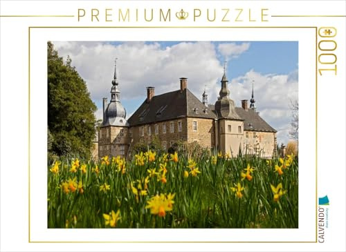 CALVENDO Puzzle Schloss Lembeck (LU) | 1000 Teile Lege-Größe 64 x 48 cm Foto-Puzzle für glückliche Stunden