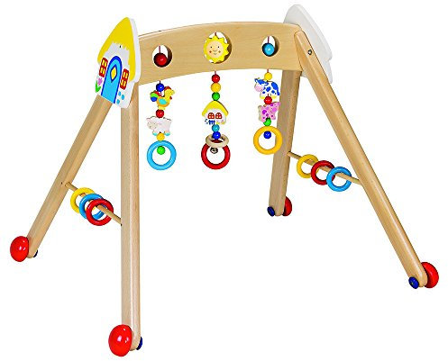 Heimess 735464 Baby-Fit Greif-/ Spieltrainer und Lauflernhilfe Bauernhoftiere