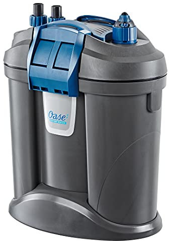 OASE FiltoSmart Thermo 200 Aquarium Filter, External Aquarium Filter for Freshwater and Marine Aquariums up to 200 L, including Heater HeatUp 200 W